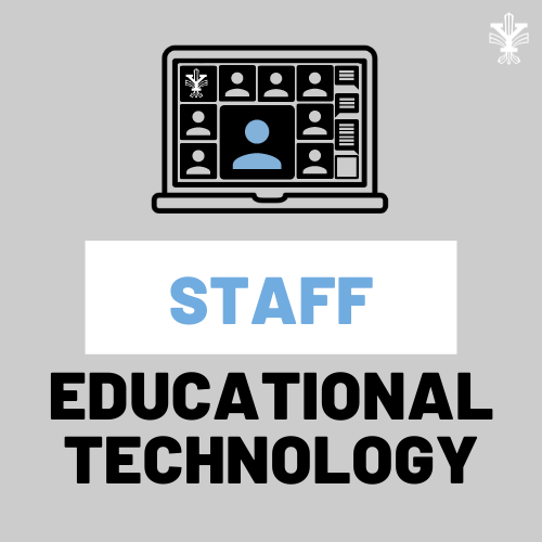 Staff Educational Technology Icon