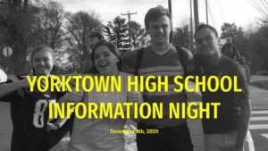 21-22 Yorktown High School Information Night