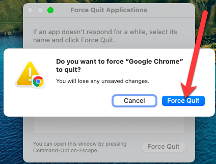 Force Quit Apps Confirm