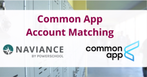 matching Comm App with Naviance